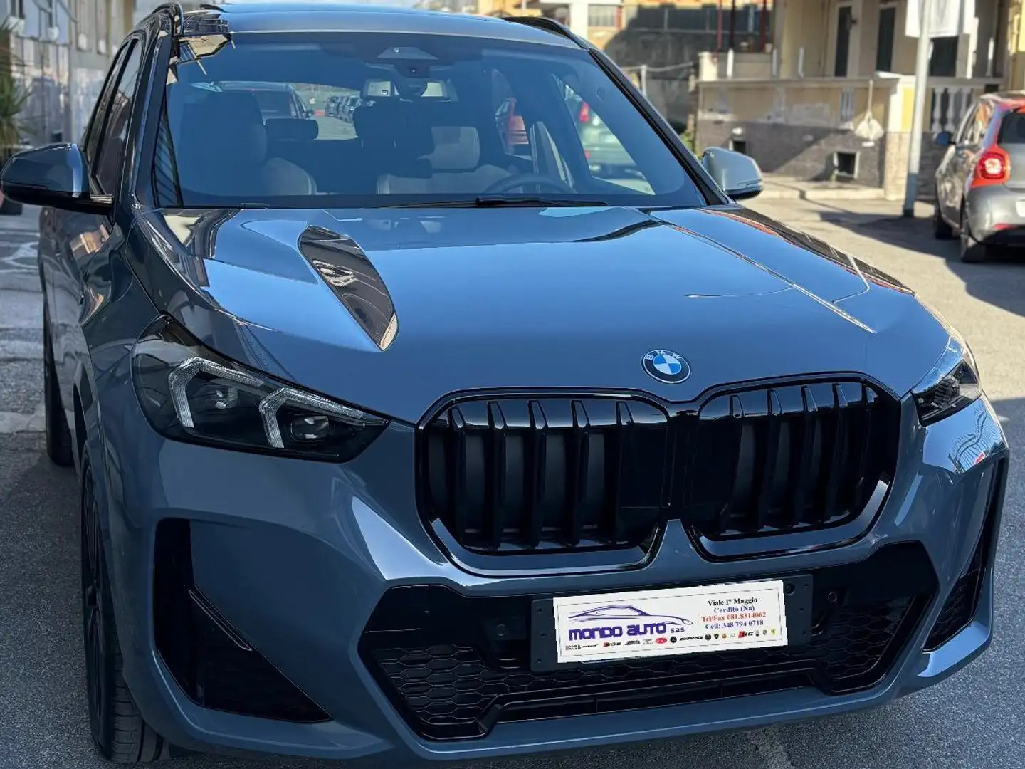 BMW X1 18 d 150 cv s drive AUTO M-SPORT  KMO UFFICIALE Gris - 2