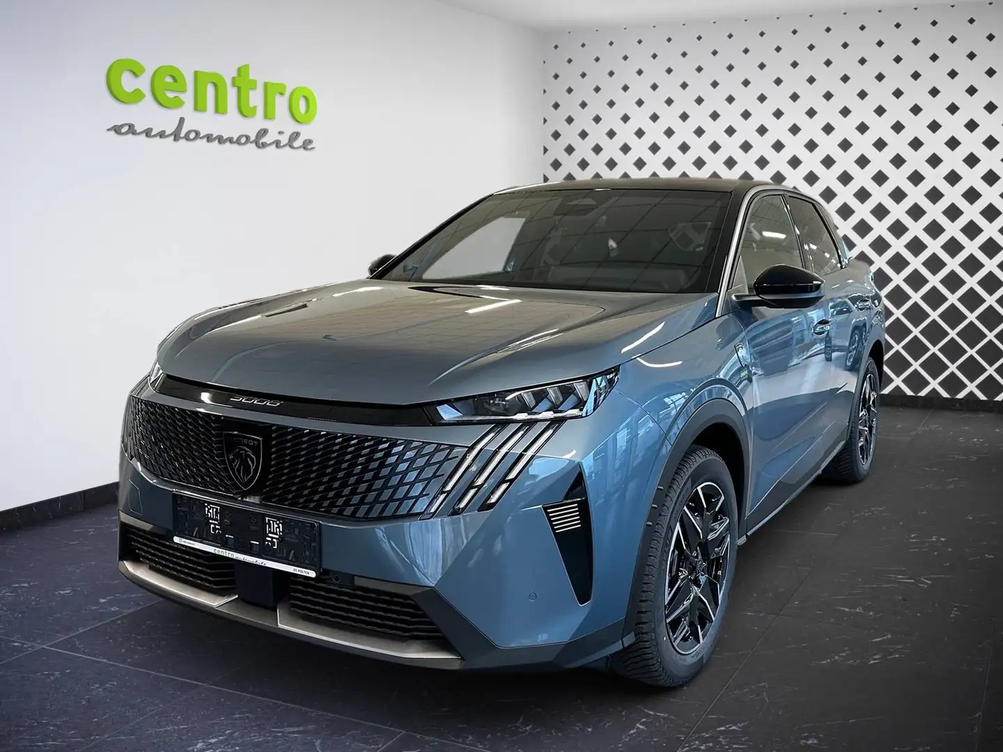 Peugeot 3008 3008 Elektro 210 73kWh GT Focal, Schiebedach, AHK Blau - 1