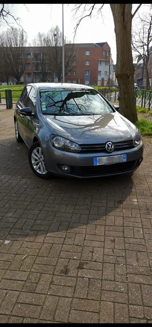 Volkswagen Golf golf 6 1.6 TDI 105cv  STYLE Gris - 1
