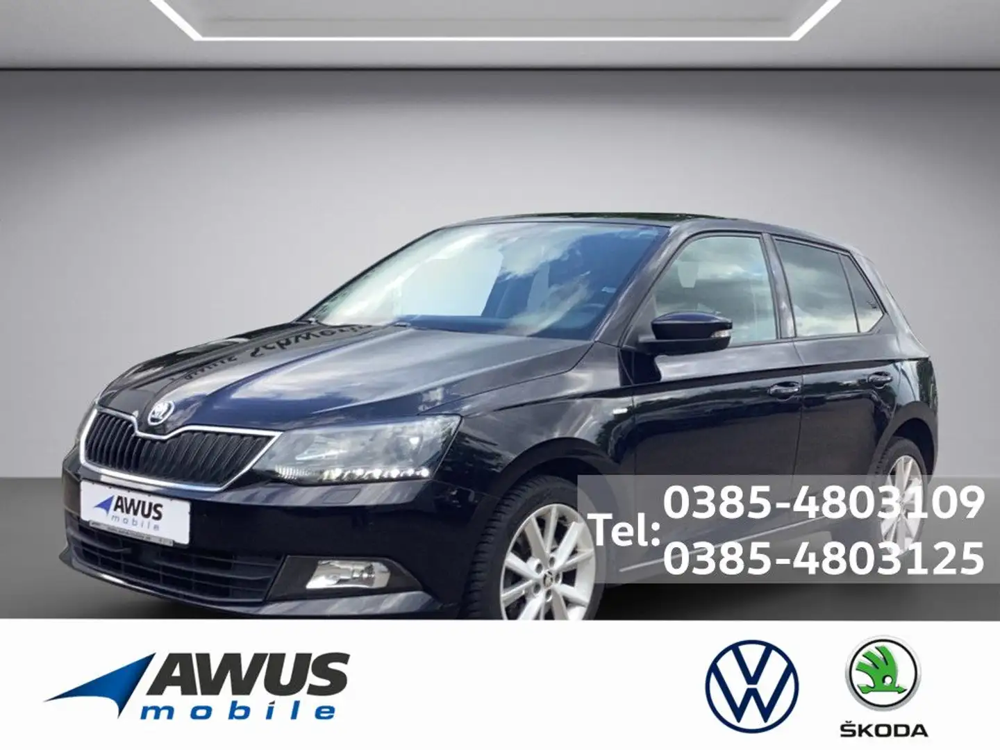 Skoda Fabia 1.0TSI Clever Black - 1