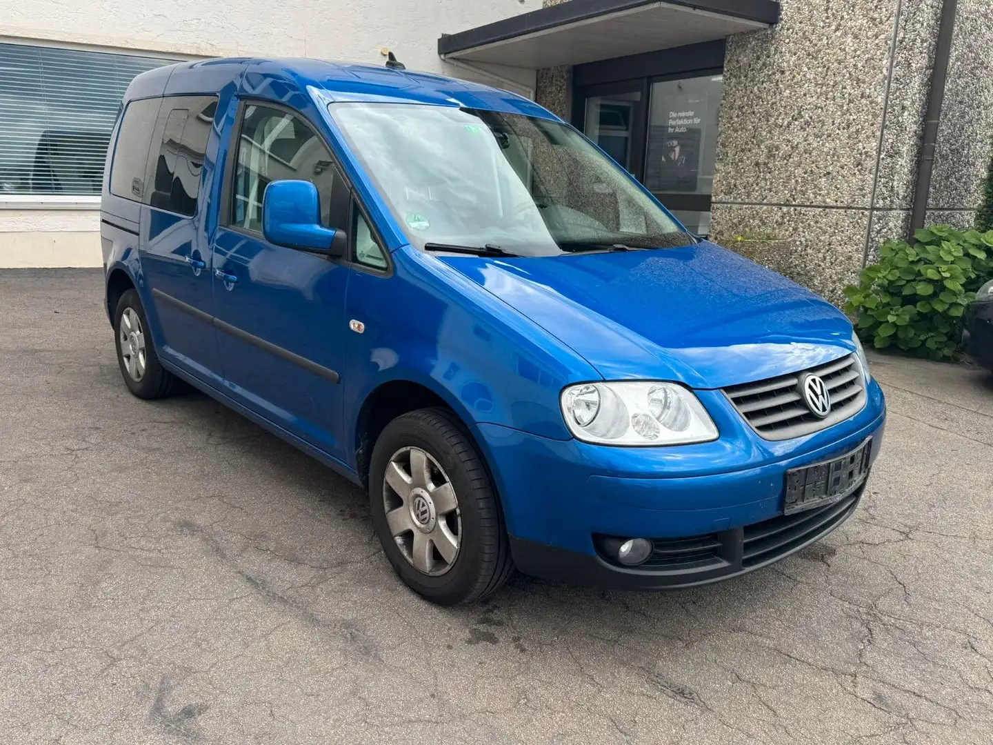 Volkswagen Caddy 2.0 Life Gewinner EcoFuel TAMPOPMAT KLIMA Blau - 2