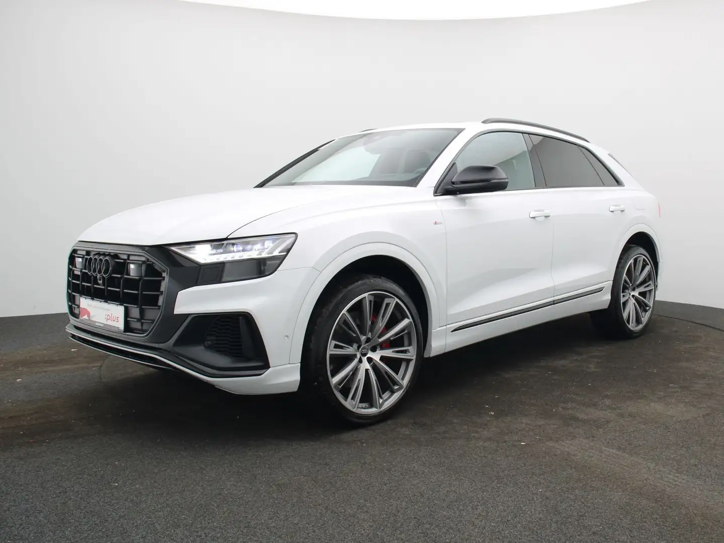 Audi Q8 S-Line 60 TFSIe quattro / Pano, Head,Luft,AHK Weiß - 2