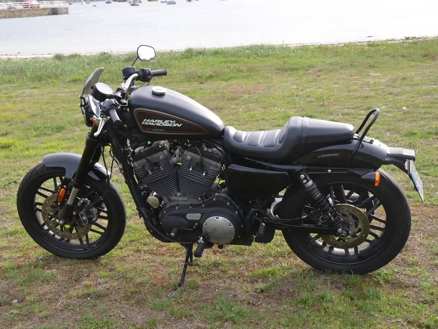 Harley-Davidson Roadster XL 1200 Negro - 1