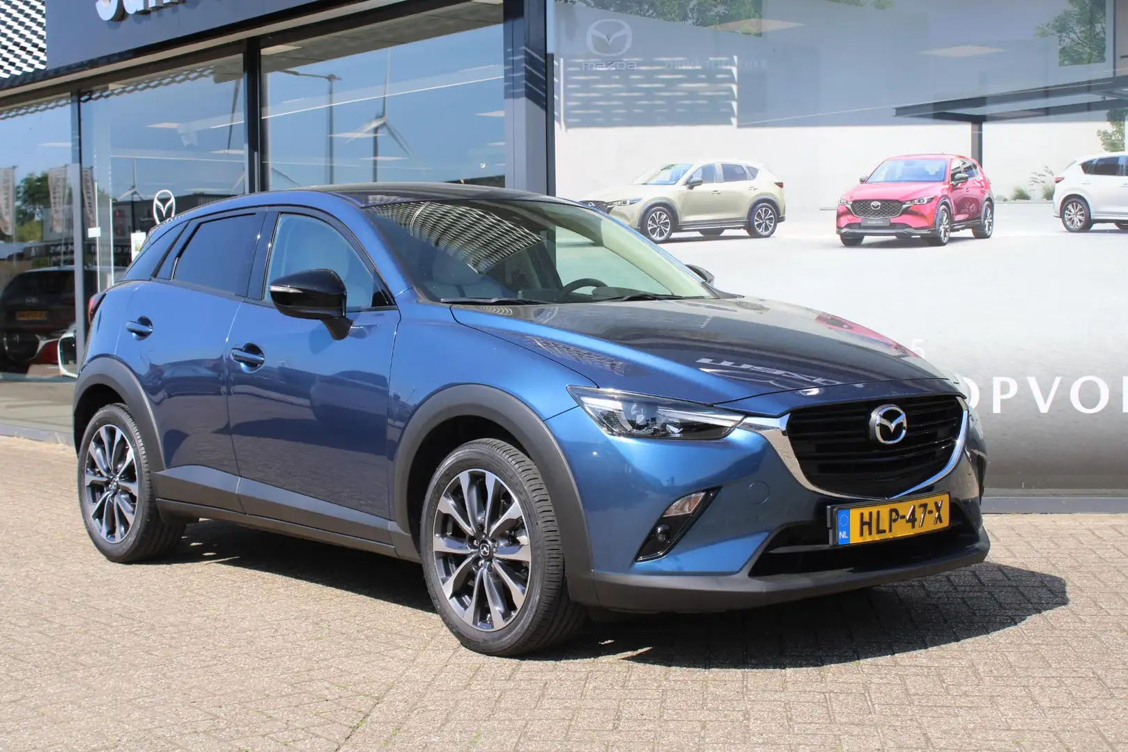 Mazda CX-3 2.0 SkyActiv-G 121 Luxury , Automaat, Trekhaak, Wi Azul - 2