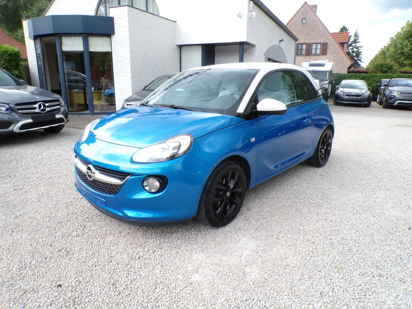 Opel Adam 1.2i Unlimited 89.000km Perfecte staat. Bleu - 2