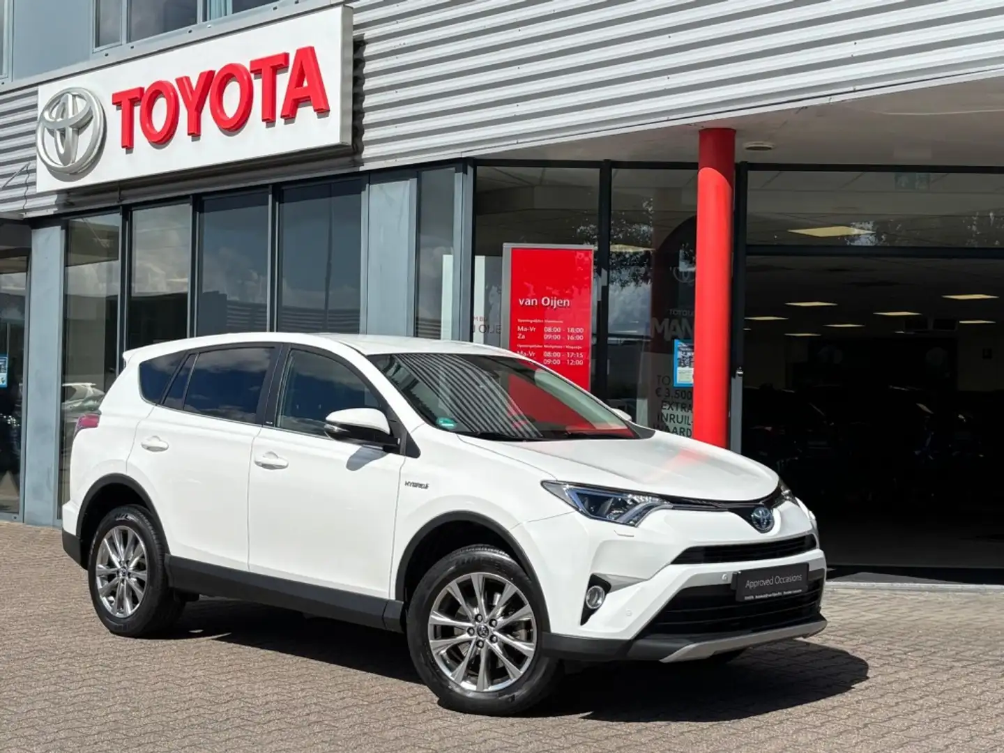 Toyota RAV 4 RAV4 2.5 VVT-i Hybrid Edition | HOGE INSTAP | NAV Blanc - 1