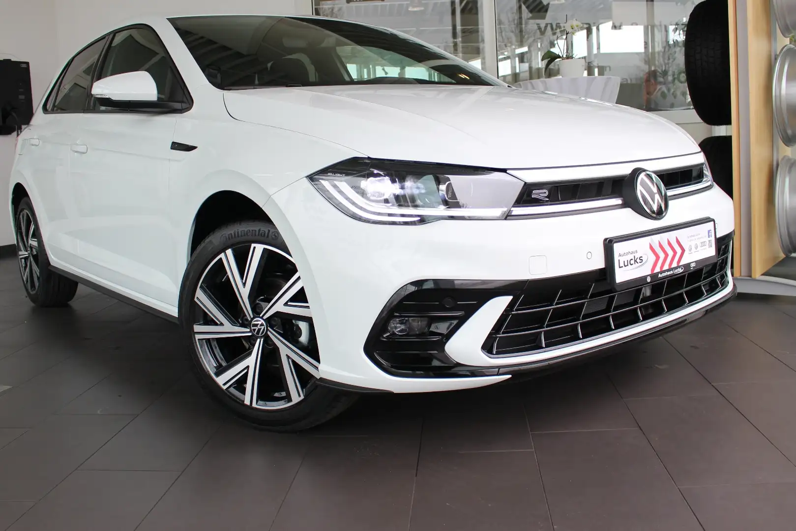Volkswagen Polo R-Line 1.0 TSI Matrix LED ACC IQ App Blanco - 2