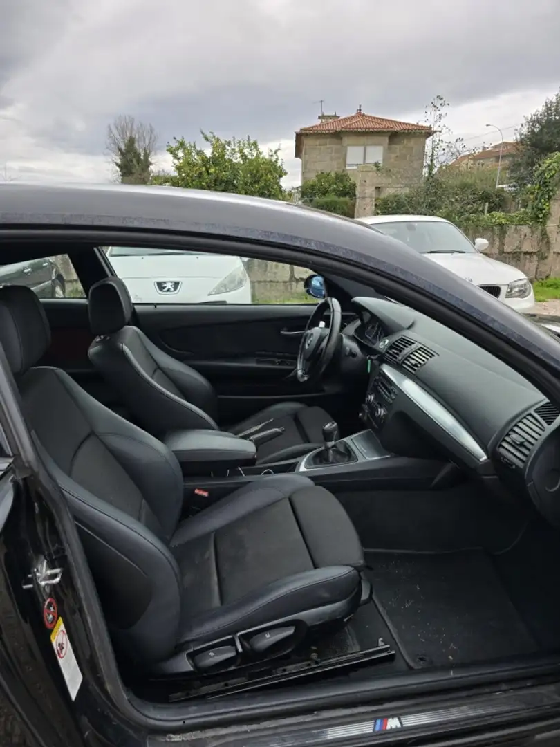 BMW 120 120d Coupé Negro - 2