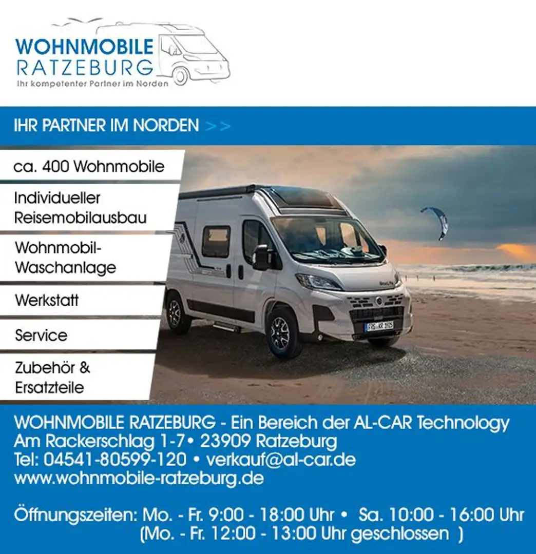 Weinsberg X-CURSION VAN 500 MQ PEPPER - Easy-Move-Bett Weiß - 2
