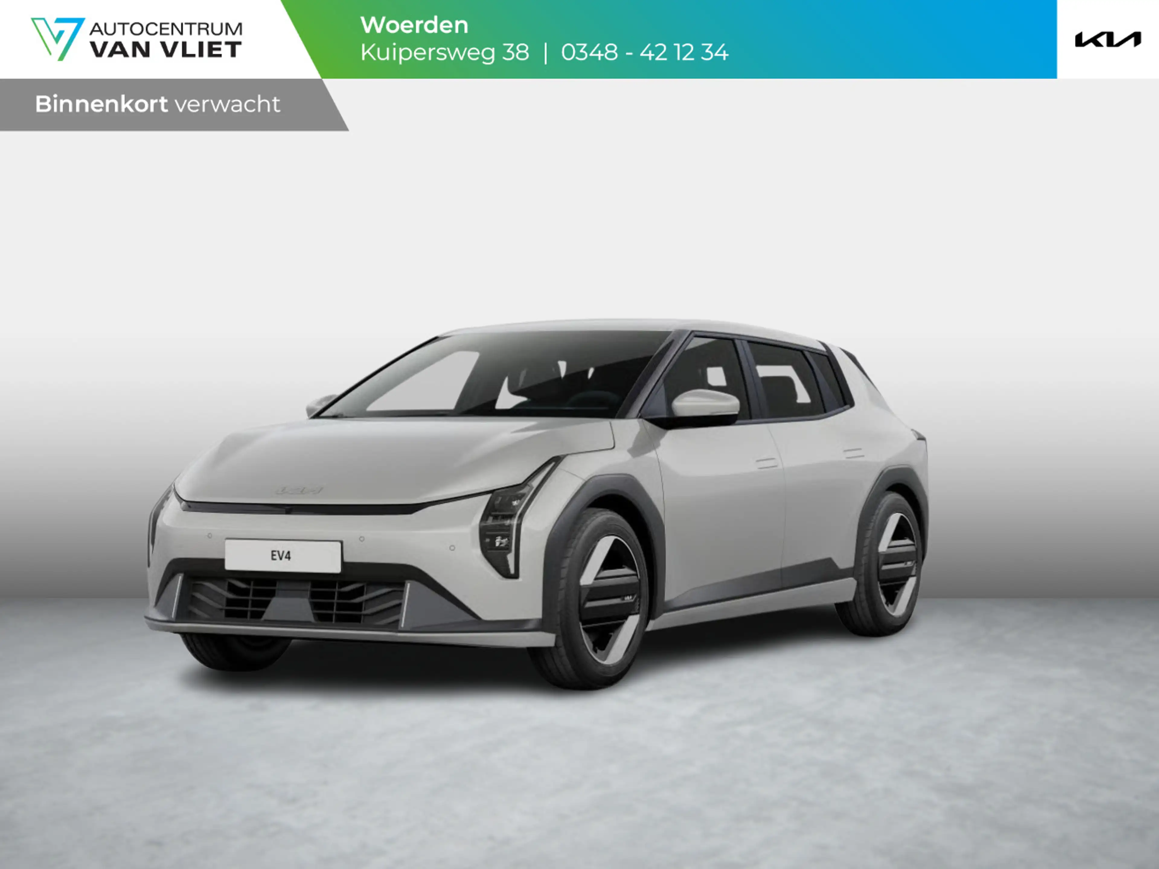 Kia EV4 Air 58.3 kWh | Actieprijs* | Clima. | Navi. | Adap
