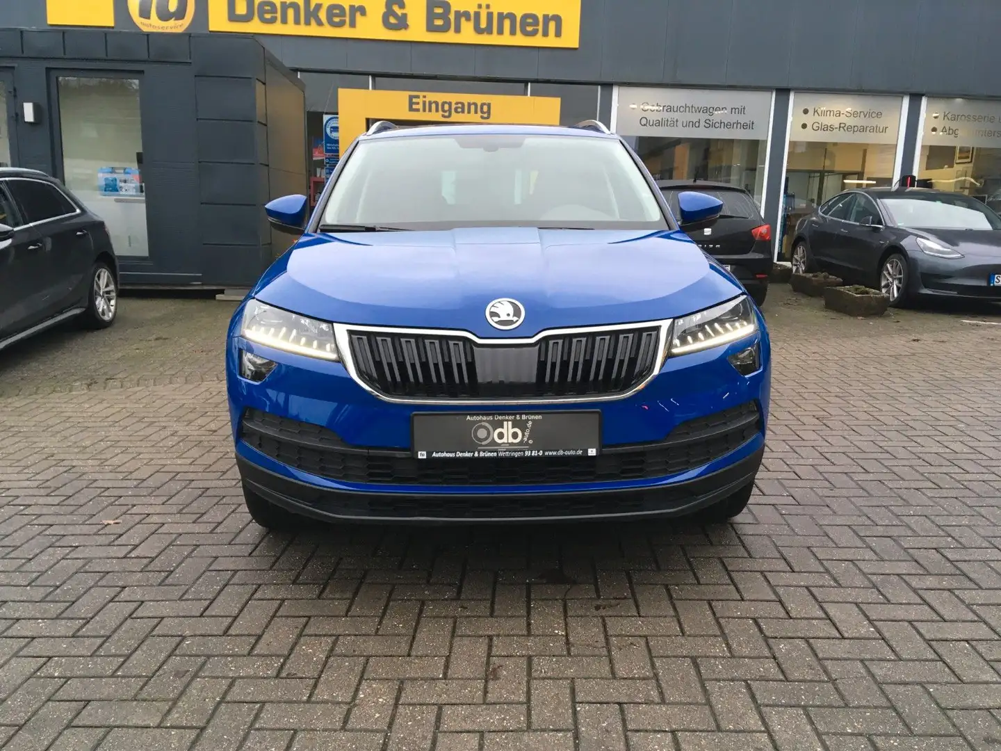 Skoda Karoq Clever LED*4xSHZ*DAB*Carplay* Blauw - 2