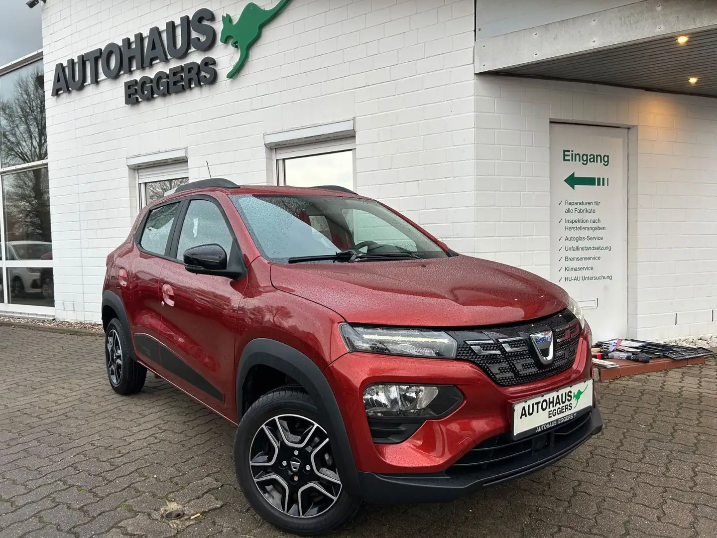 Dacia Spring Electric Comfort Plus/NAVI/LMF/KAM/TEILLE Orange - 1