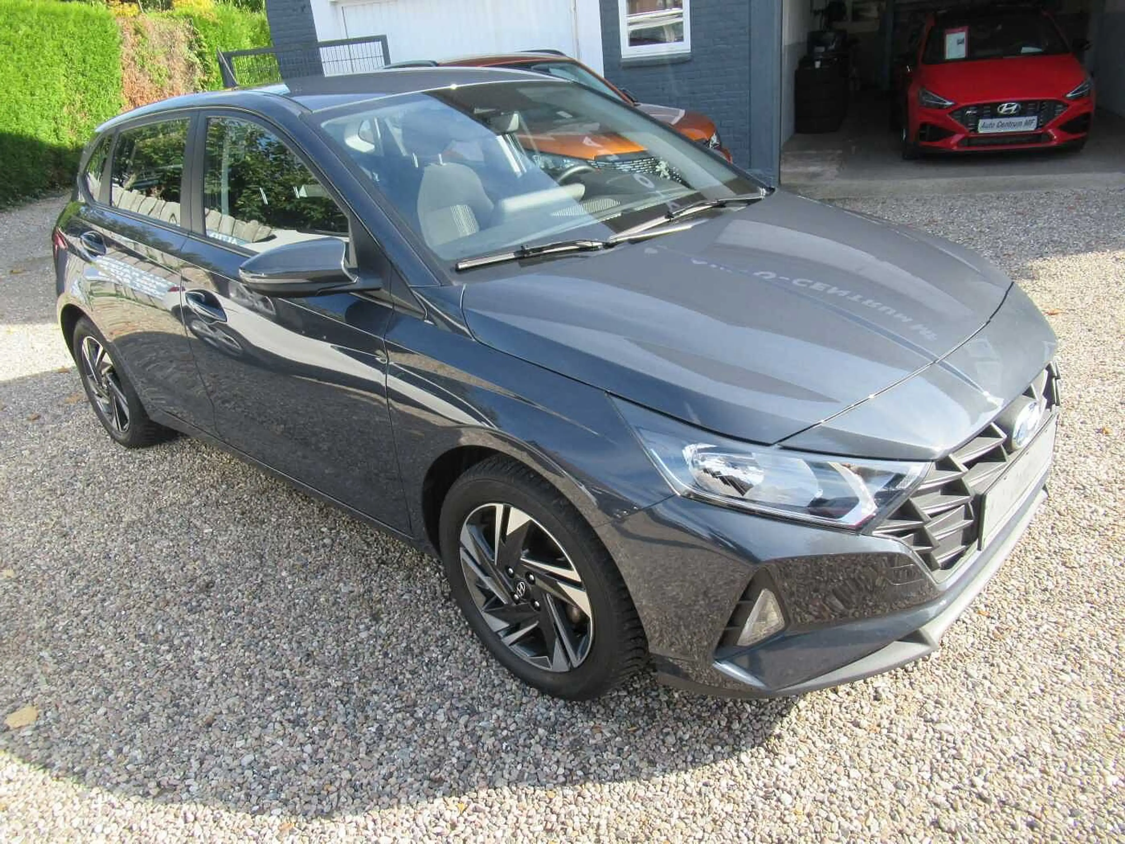 Hyundai i20 blue 1.2 Pure — photo 3