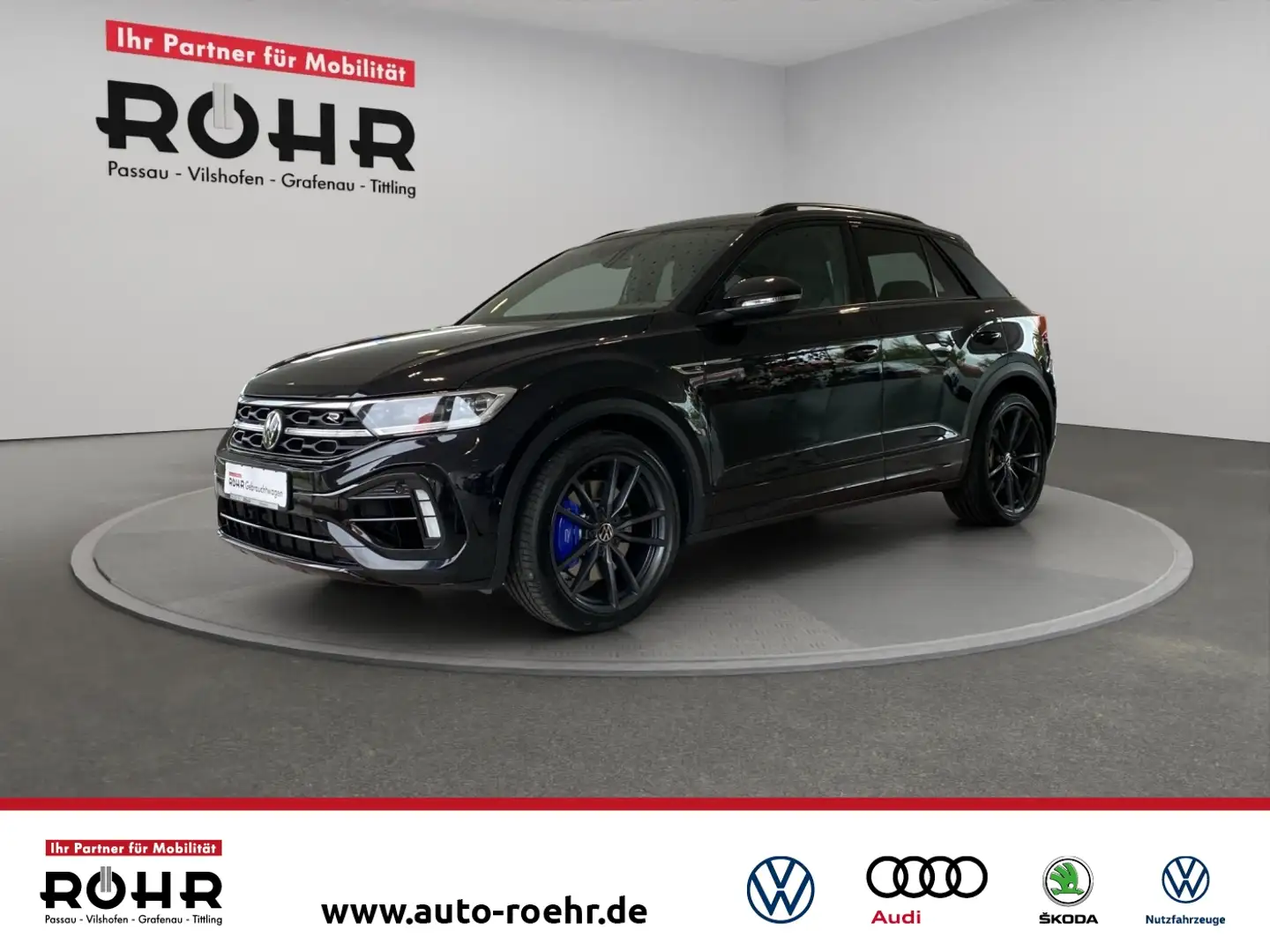 Volkswagen T-Roc R (AHK.DAB.PDC.NAVI.SHZ.ACC) 2.0 TSI DSG 4Motion Noir - 1