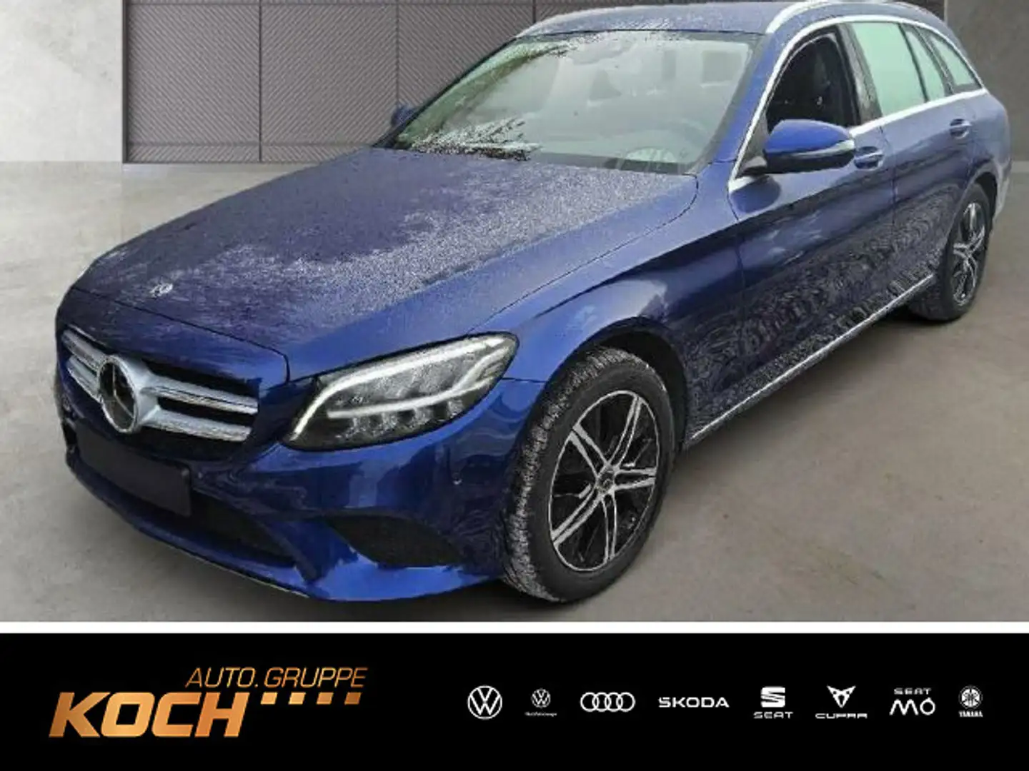 Mercedes-Benz C 180 T Avantgarde *NAVI*AHK*LED* Blauw - 1