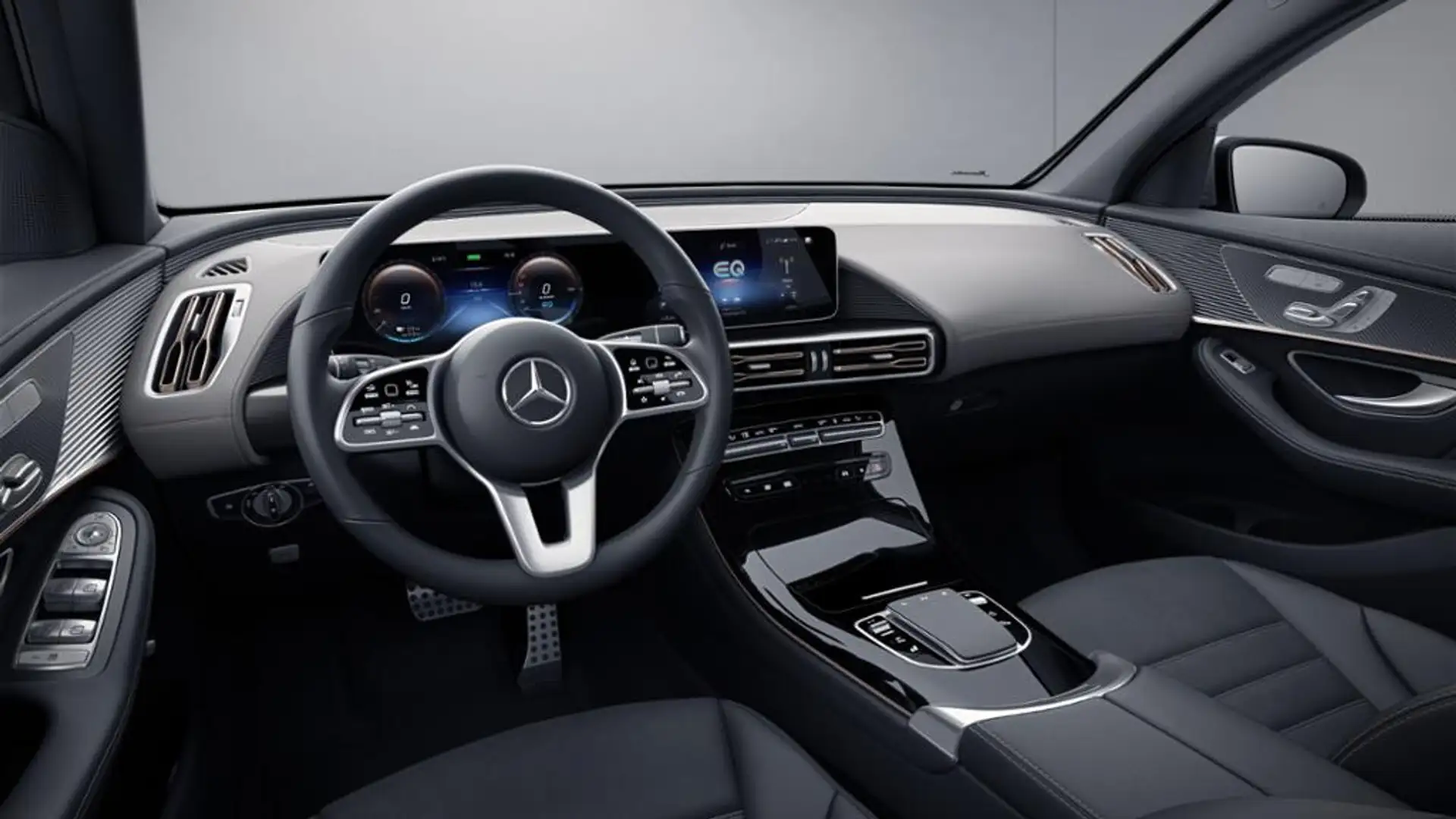 Mercedes-Benz EQC 400 4M AMG/MULTIBEAM/AHK/Fahrass/Memory/360 Weiß - 2