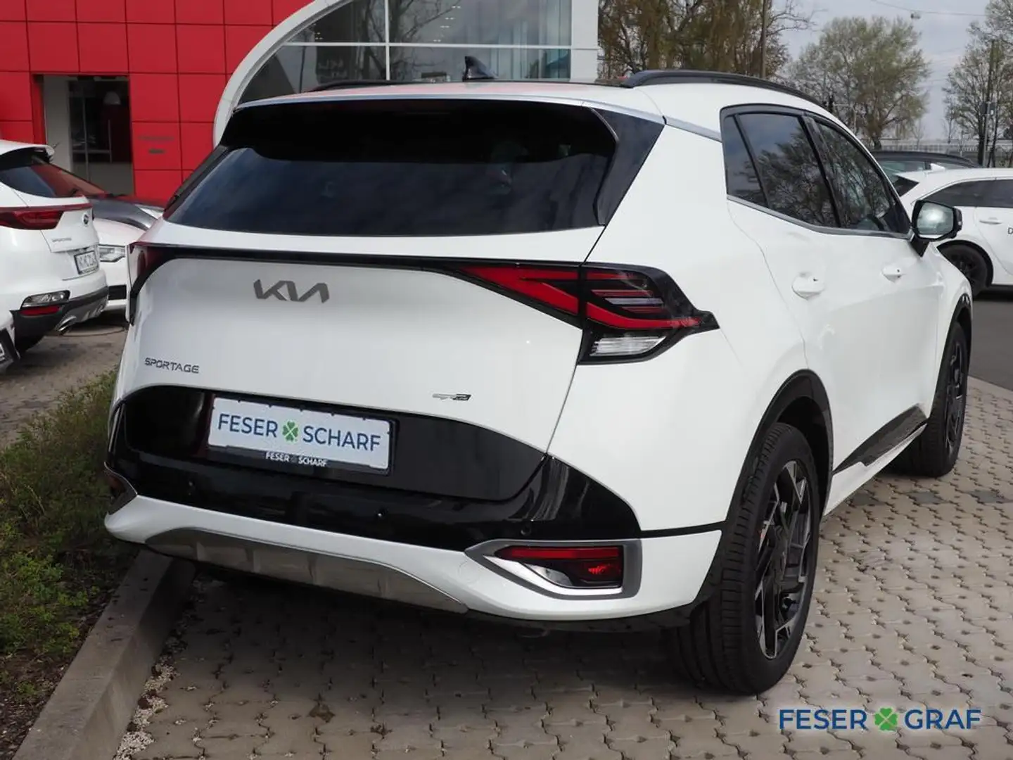 Kia Sportage 1.6T AWD DCT GT Line DRIVE SOUND GLASD. Weiß - 2