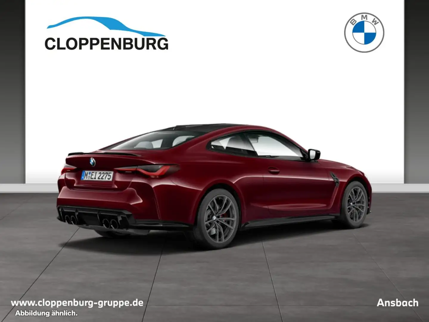 BMW M4 Competition Coupé Head-Up HK HiFi DAB RFK Rot - 2