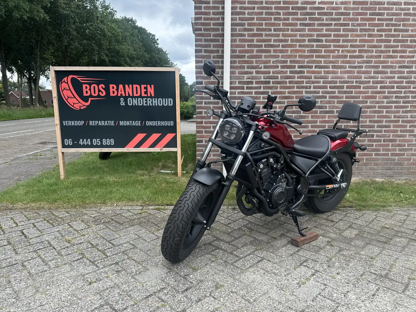 Honda CMX 500 Rebel 9.824KM NIEUWSTAAT ABS a2 geschikt Rosso - 1