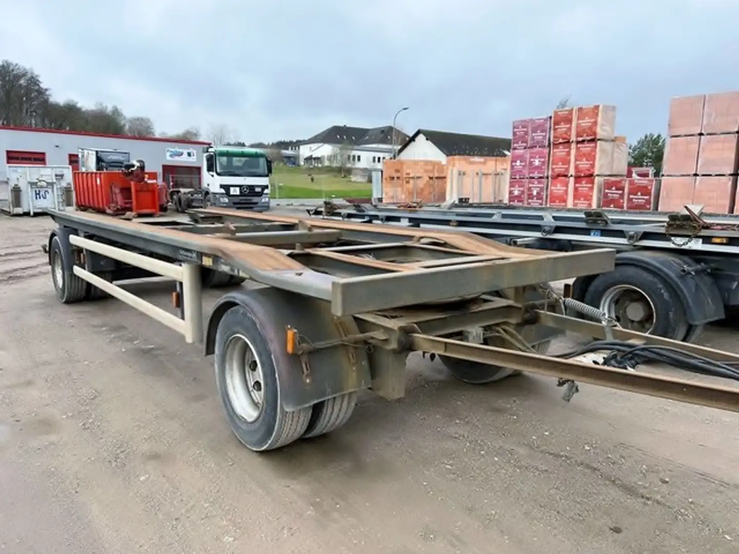 Sonstige Marken HAR 1870 Anhänger Abrollcontainer Abrollanhänger - 1
