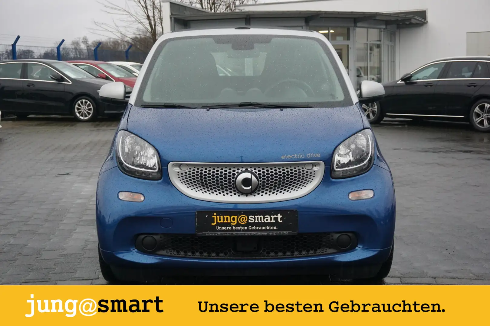 smart forTwo electric drive passion Sitzheizung CABRIO Modrá - 2