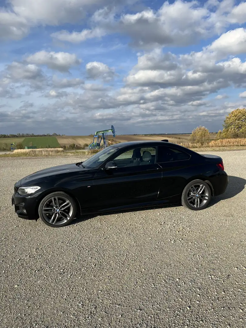 BMW 220 220d Coupé M Sport Aut. Schwarz - 2