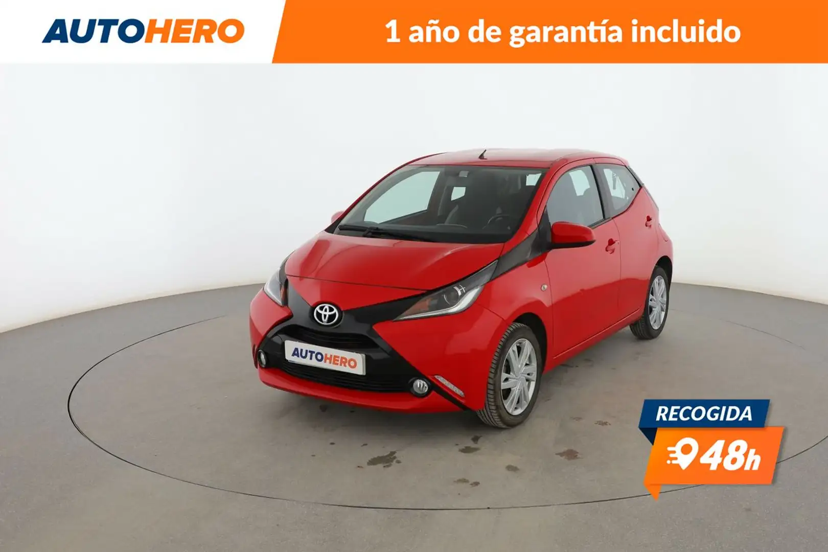 Toyota Aygo 1.0 VVT-i x-play Rojo - 1