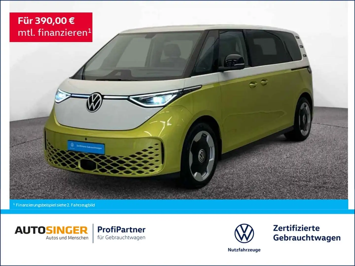 Volkswagen ID. Buzz ID.Buzz Pro LANG LR 7S *SMARTGLAS*MASSAGE*AHK* Weiß - 1