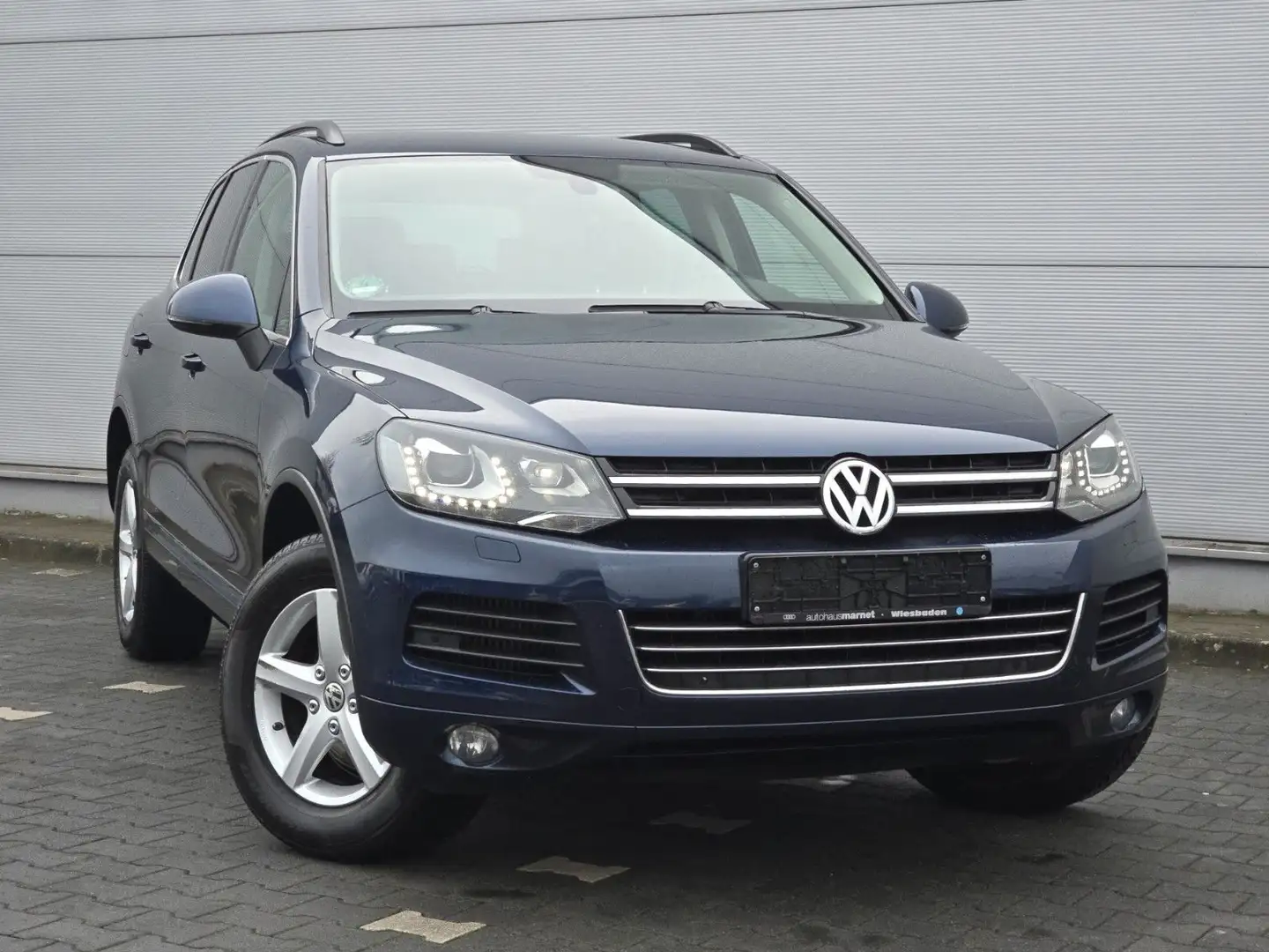 Volkswagen Touareg V6 TDI (Leder/Navi/Memory) Blau - 1