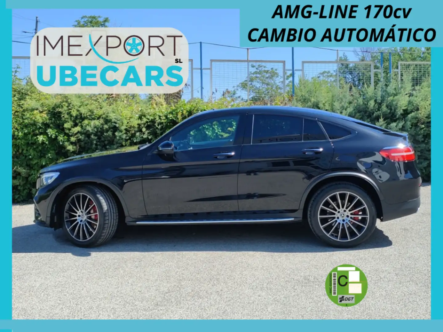 Mercedes-Benz GLC 220 Coupé 220d 4Matic Aut. Negro - 1