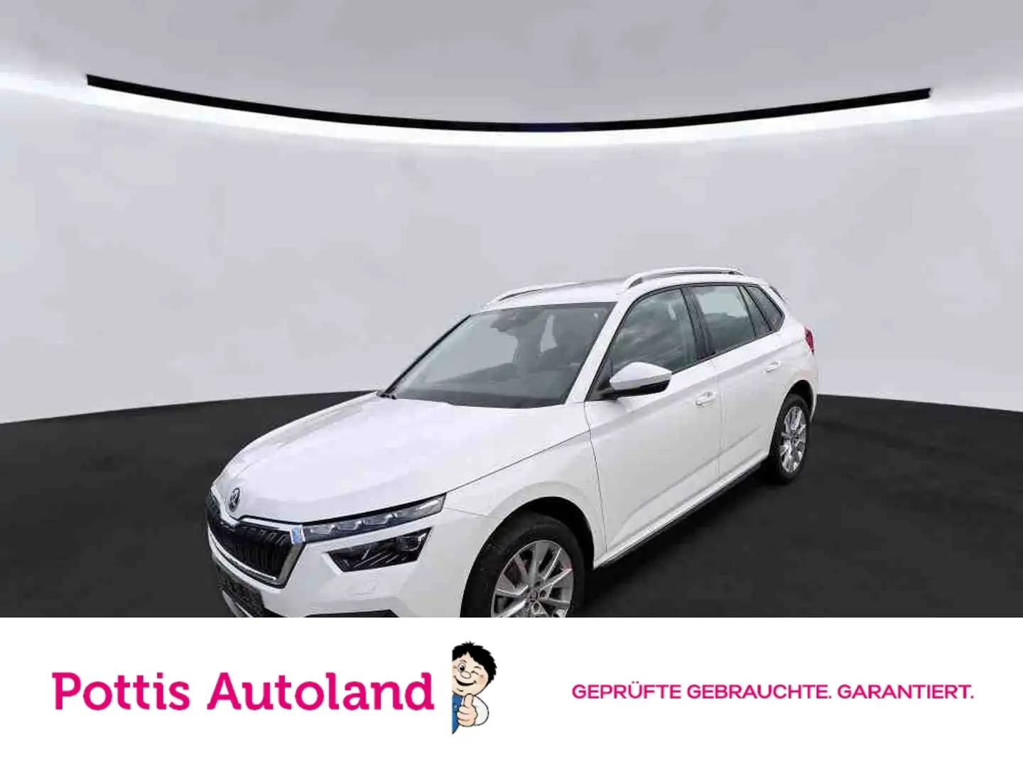 Skoda Kamiq 1.5 TSI DSG STYLE NAVI PDC SITZHZG LED Weiß - 1