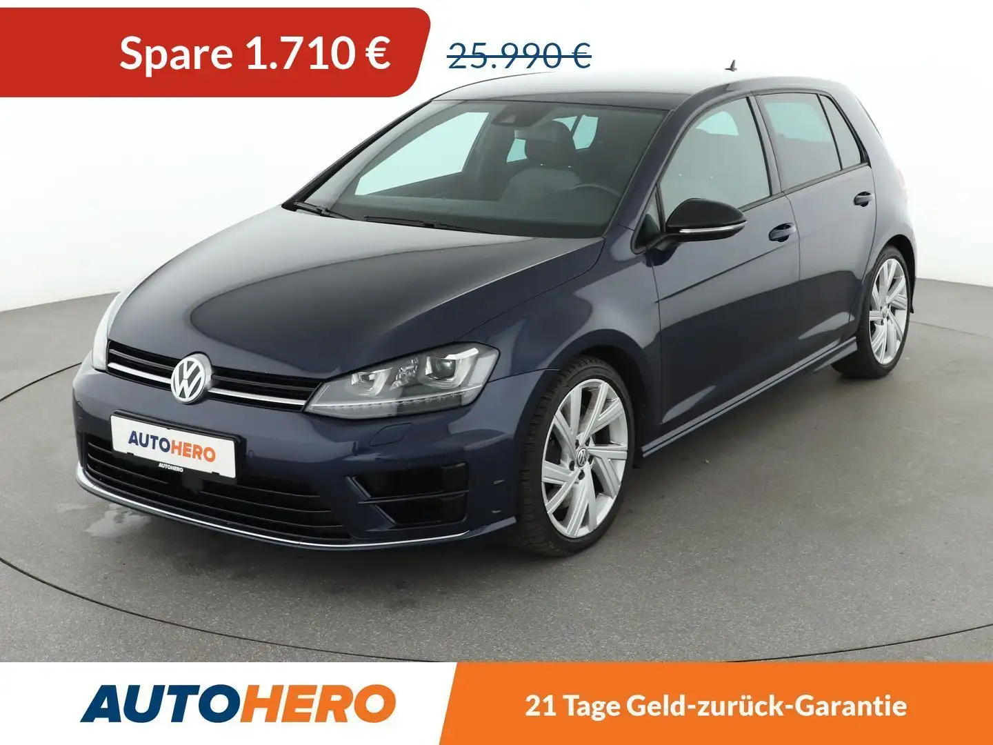 Volkswagen Golf GTI 2.0 TSI R 4Motion BMT Aut. *BI-XENON*NAVI*PDC* Blau - 1
