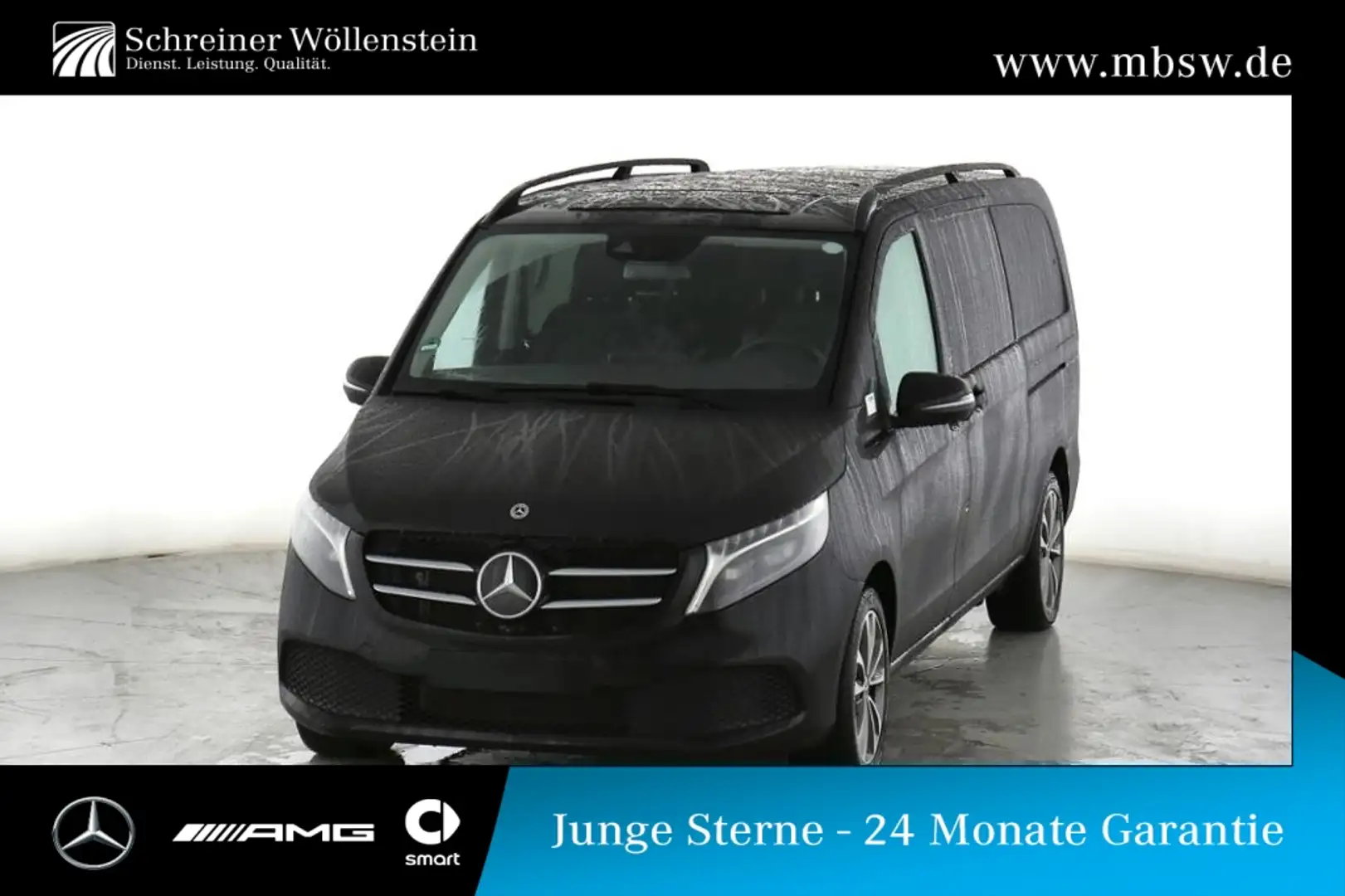 Mercedes-Benz V 300 Avantgarde XL AIR*STDHZG*easyPack*el.Türen Schwarz - 1