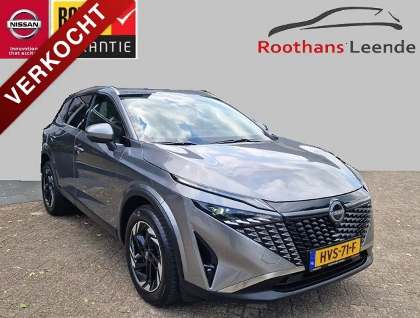 Nissan Qashqai 1.3 158PK DIG-Turbo Mild-Hybrid X-Tronic A/T N-Con Gris - 1