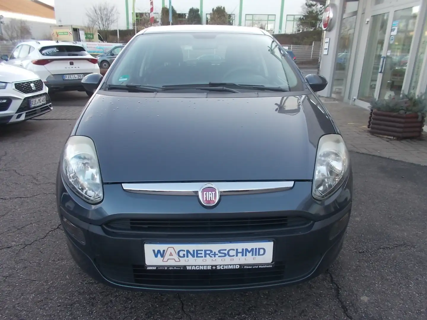 Fiat Punto Evo 1.4 8V Dynamic + AHK Grau - 2