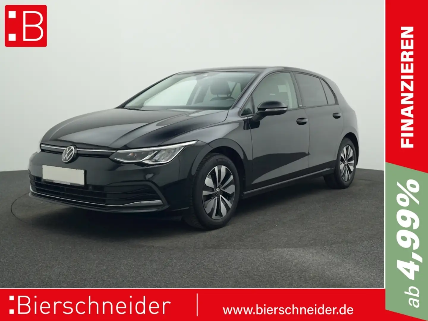 Volkswagen Golf 8 1.5 TSI Move NAVI ACC PDC Schwarz - 1