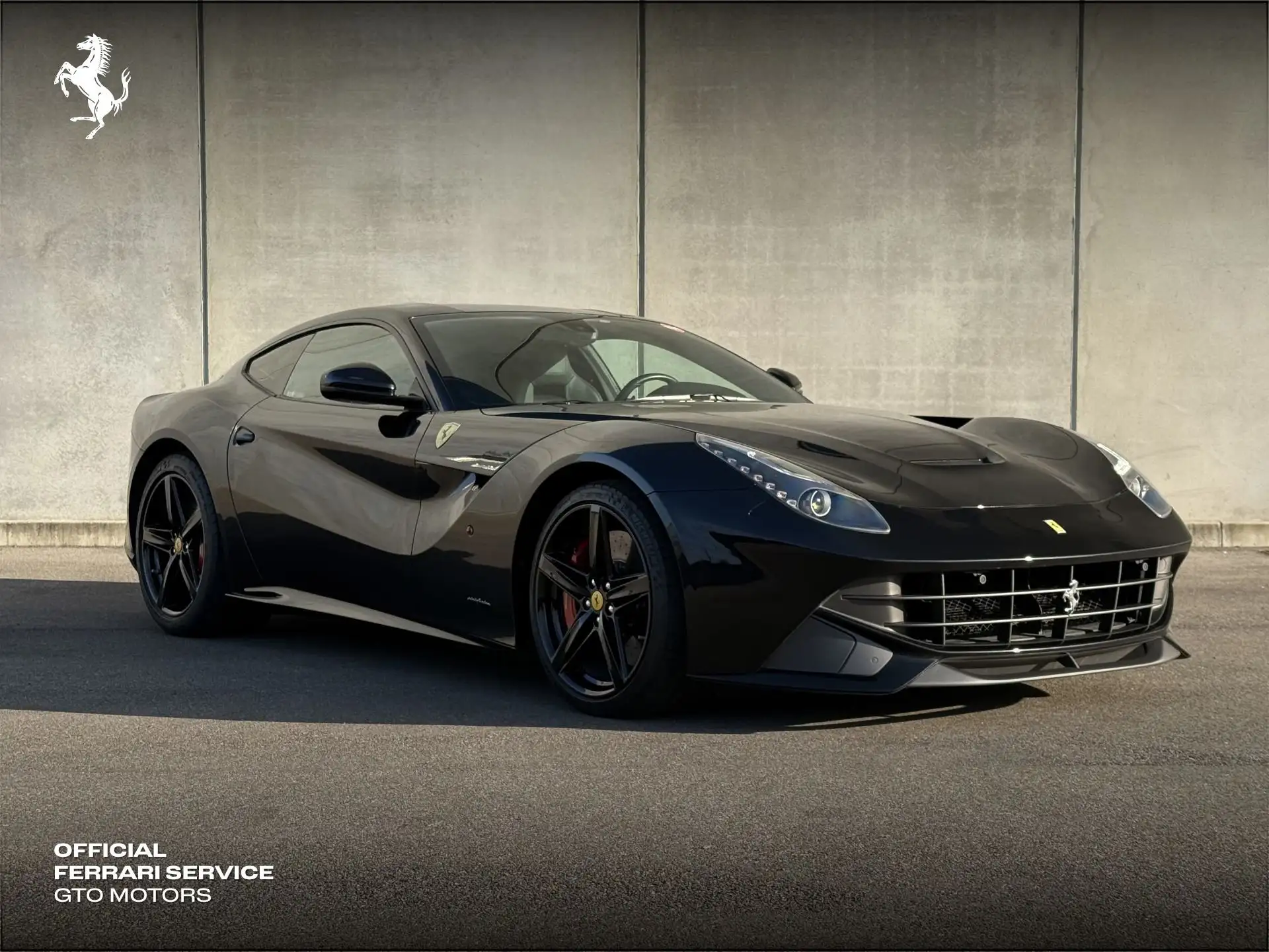 페라리 F12 베를리네타 2013 검정 사진 1