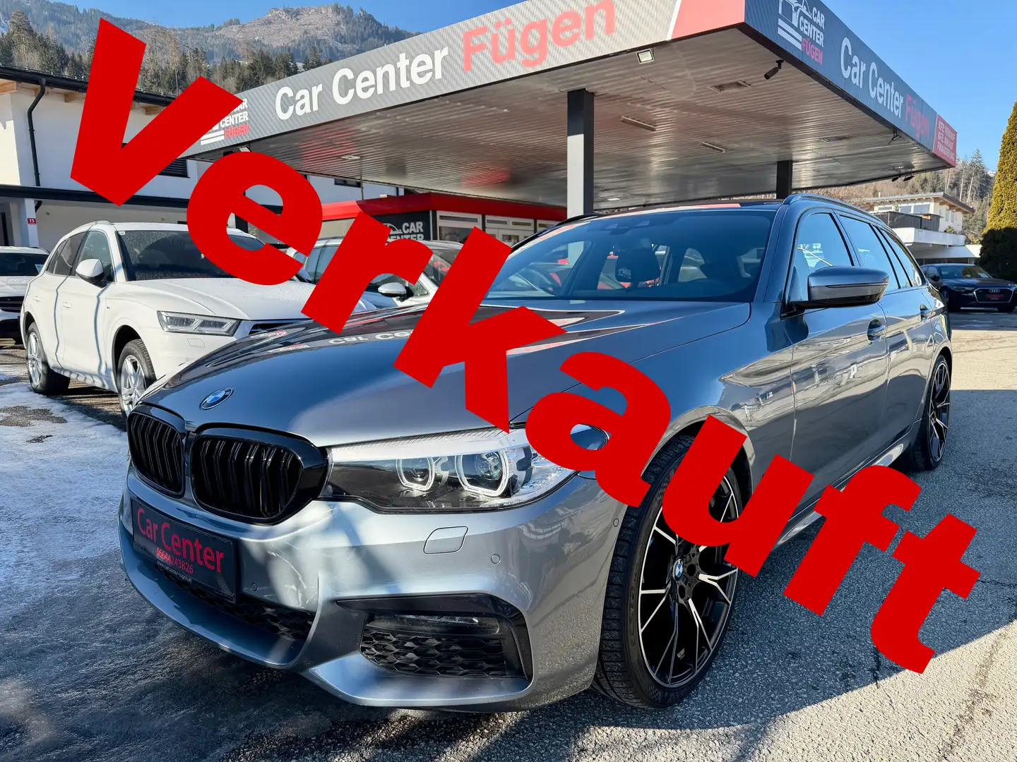 BMW 520 d xDrive M Sport 20zoll Grau - 1