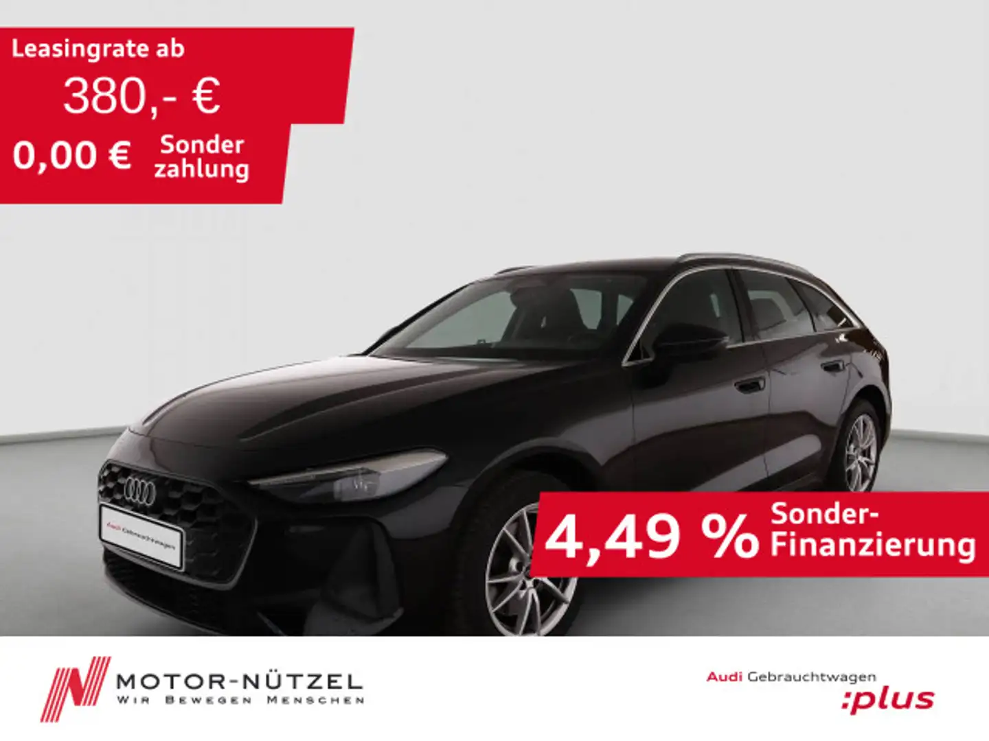 Audi A5 40 TFSI S-TR NAVI+RFK+ACC+SHZ+18"LM+VC Schwarz - 1