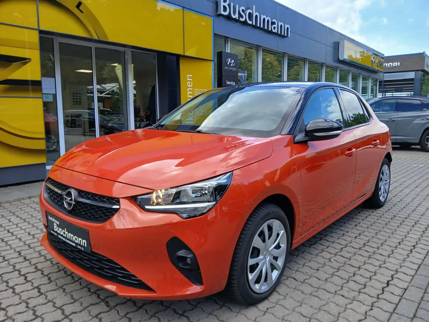 Opel Corsa-e Edition +11KW+3-PHASIG+SITZHEIZUNG+PDC Orange - 1