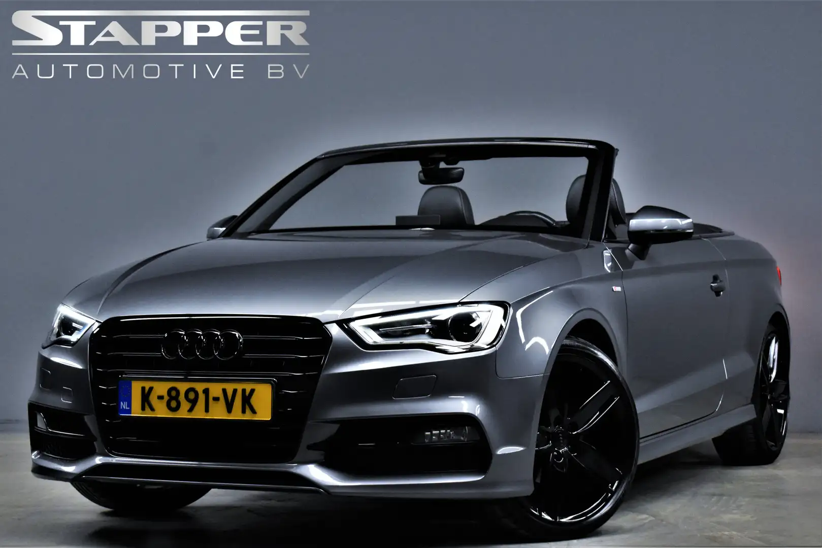 Audi A3 Cabriolet 1.4 TFSI 150pk Automaat 3X S-Line Keyles Grijs - 1