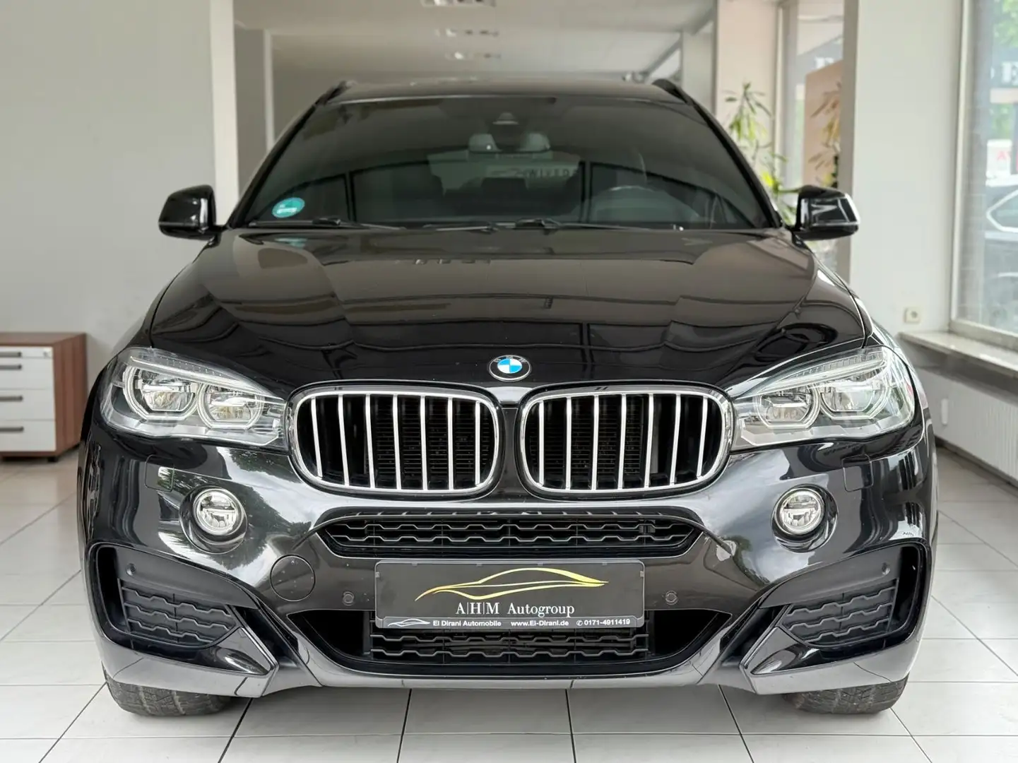 BMW X6 xDrive 40d M Sport LED/RCam/S-Dach/Leder/Navi Negro - 2