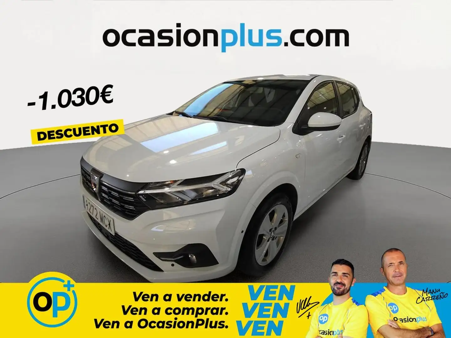 Dacia Sandero TCe Comfort 67kW Blanco - 1