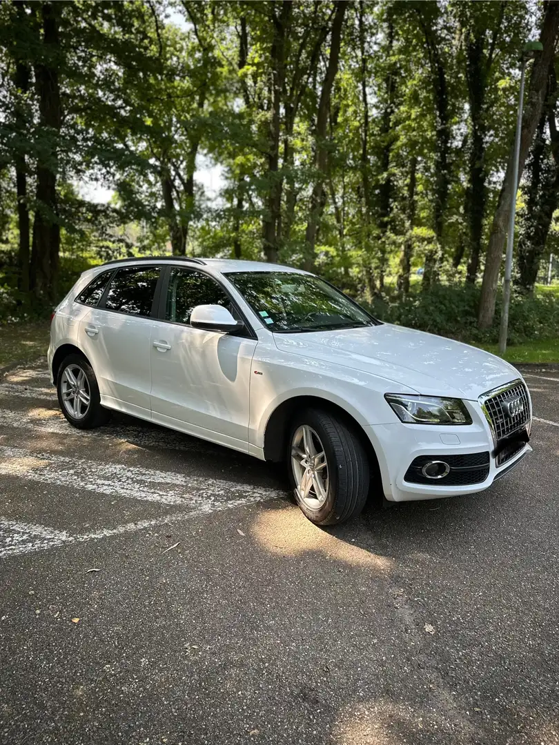Audi Q5 Q5 2.0 TDI 170 DPF Quattro Avus Blanc - 2