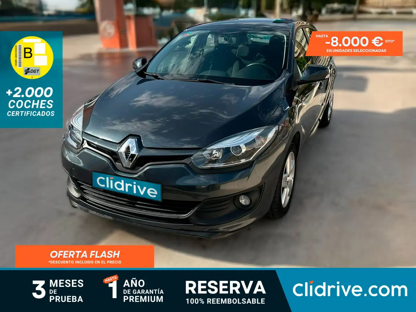 Renault Megane Limited dCi 95 eco2 Negro - 1