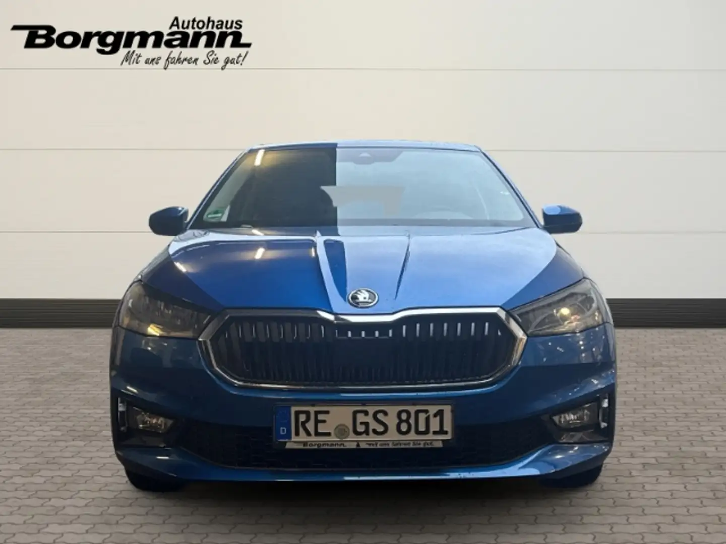 Skoda Fabia Ambition 1,0 TSI 70kW 5-Gang Navi Digitales Cockpi Albastru - 2