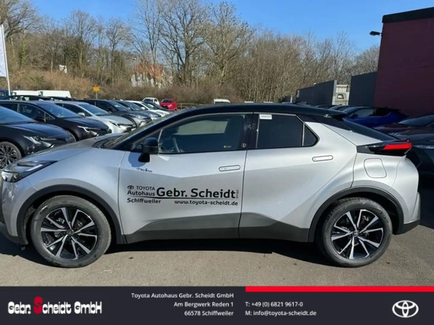 Toyota C-HR 2.0 Hybrid Team Deutschland Navi digitales Cockpit Silber - 2