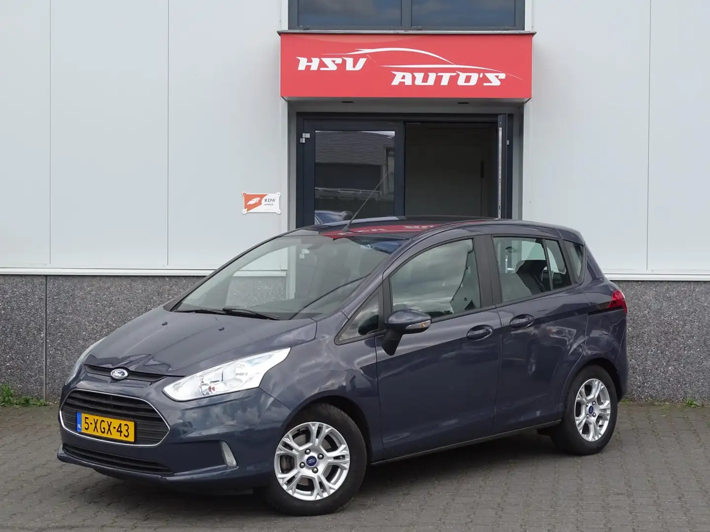 Ford B-Max 1.0 EcoBoost Titanium airco LM 3e eigenaar Grijs - 1