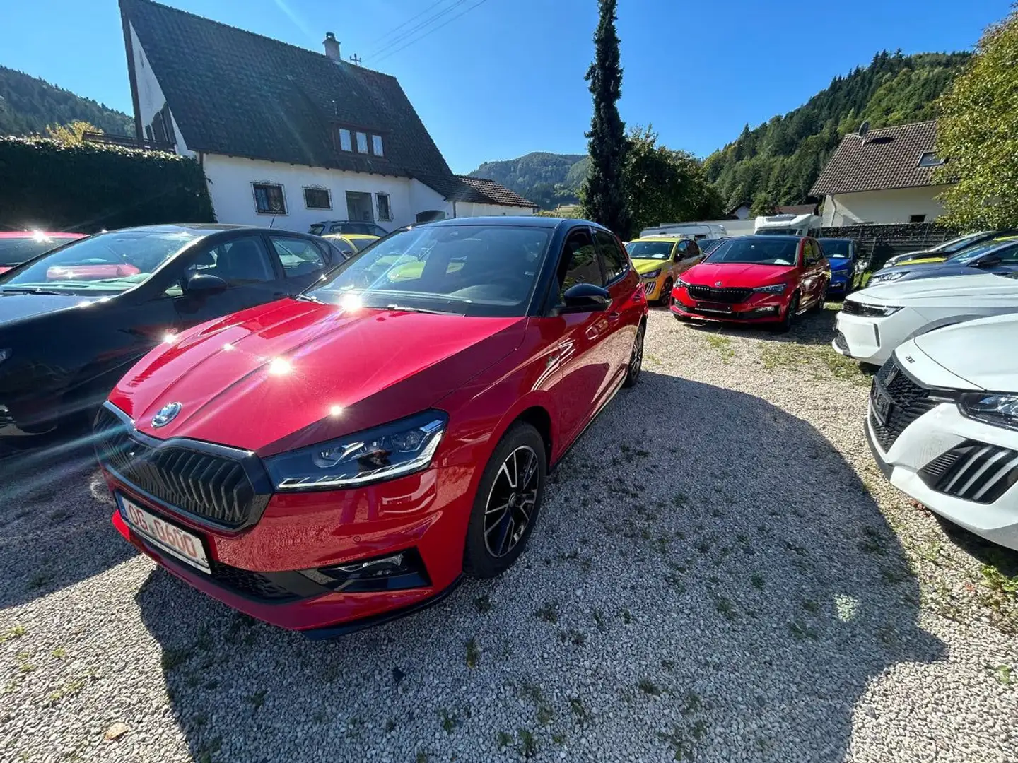 Skoda Fabia Monte Carlo Rot - 2