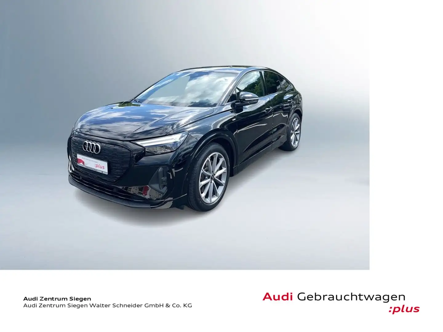 Audi Q4 e-tron Sportback 40 2x S Line Navi VC Optik s Schwarz - 1